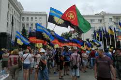 Шахтарі припинили акцію протесту під будівлею Офісу президента