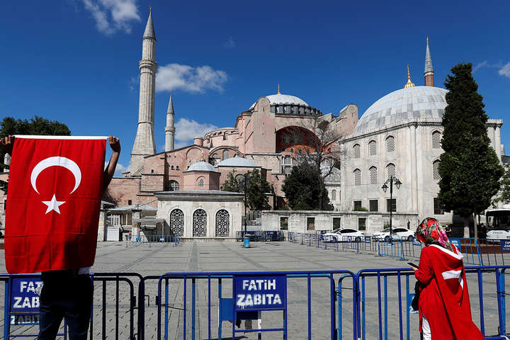 Перетворення собору Святої Софії на мечеть: Всесвітня рада церков звернулася до Ердогана