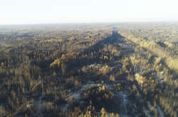Пожежа на Луганщині: боротьба з вогнем триває восьмий день
