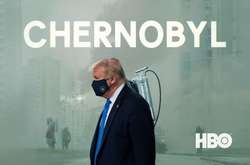 В соцсетях шутят над Трампом, который впервые на публике одел маску. Подборка фотожаб