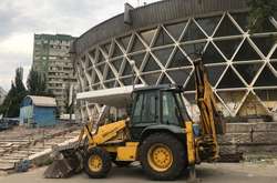 В Харькове демонтировали торговые ряды в районе Круглого рынка 