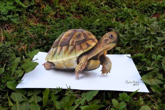 Сербський художник створює неймовірні об'ємні малюнки (фото)