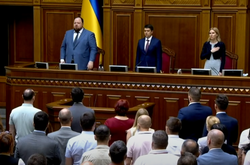  У сесійній залі Ради прозвучав Гімн України з нагоди закриття сесії парламенту 