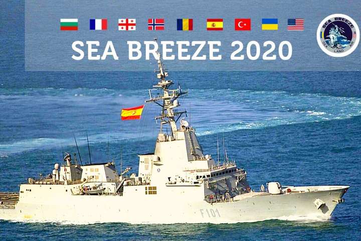 В Украине начинаются международные военные учения Sea Breeze