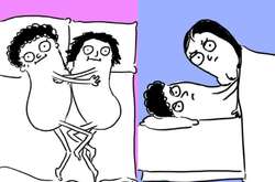 Смешной комикс о том, как выглядит супружеский секс (фото)