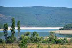 В Чорноріченському водосховищі майже вдвічі знизився запас води в порівнянні з минулим роком