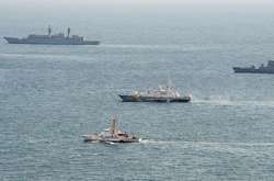 В учениях приняли участие 20 кораблей