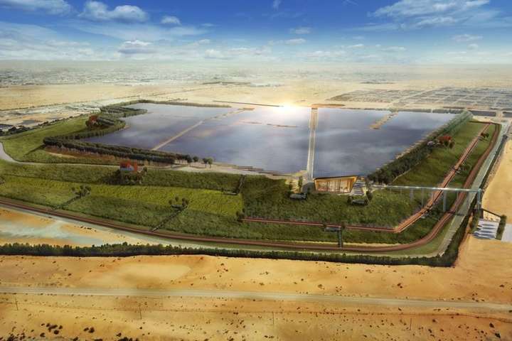 ОАЕ побудують сонячну станцію на місці звалища