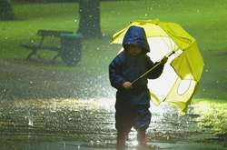 Сьогодні у центральних областях очікуються грозові дощі та шквали