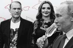 Віктор Медведчук і Оксана Марченко куми Путіна