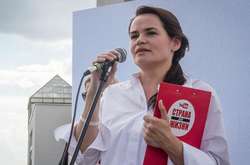 Кандидатка в президенти Білорусі від опозиції Світлана Тихановська