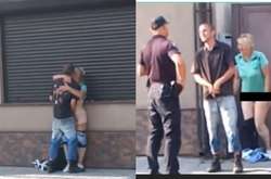 Интим возле церкви. На Закарпатье парочка занялась сексом прямо в центре города (видео)