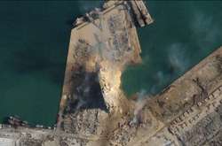 Зруйнований Бейрут: з’явилося відео з висоти пташиного польоту та супутникові знімки