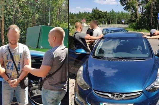 Боевиков насмотрелся: на Киевщине мужчина пытался выстрелить в обидчика на ходу автомобиля