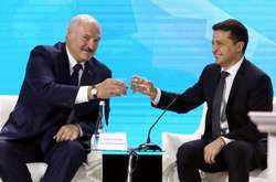 Олександр Лукашенко та Володимир Зеленський