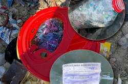 Серед медичних відходів були шприци, медичні маски, халати з інфекційних відділень