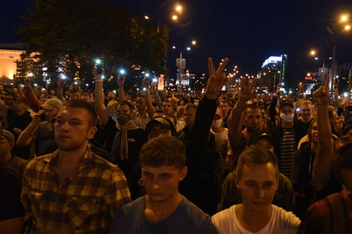 Протестувальники оголосили безстроковий страйк у Білорусі з 11 серпня