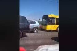 ДТП на мосту ім. Патона