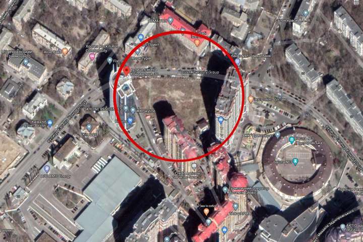 Прокуратура оскаржує будівництво висотки в історичному центрі Києва