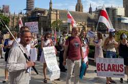 У Лондоні пройшла акція протесту білорусів