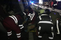 Аварія сталася у Кіровоградській області, де зіткнулися два автобуси