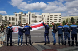 Співробітники Мінського метрополітену вийшли на акцію протесту