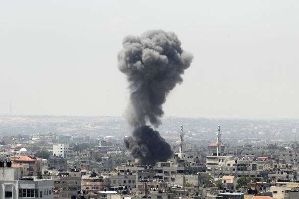 Ізраїль перехопив ракети, пущені з сектора Газа, і завдав удару у відповідь