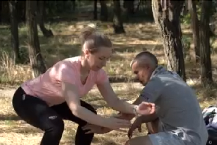 Верещук решила составить конкуренцию Кличко и заявила, что она тоже боксер (видео)