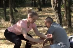 Тренировка Ирины Верещук