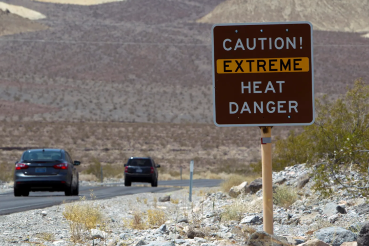 У США зафіксували найвищу температуру повітря на Землі за понад сто років