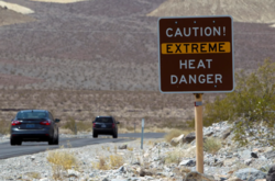 Востаннє подібна спека була зафіксована ще у 1913 році також у Долині смерті