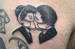 Лучшие татуировки, сделанные в память о пандемии коронавируса