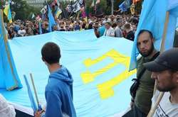 «Марш защитников Отечества»: Альтернативное шествие установило рекорд по количеству участников (фото, видео)  