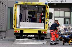 Реанімобіль у берлінській клініці Шаріте