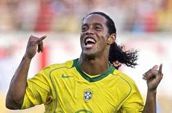 Роналдіньо у формі збірної Бразилії 