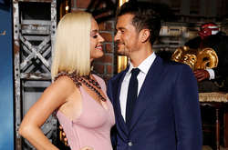 Певица Кэти Перри и актер Орландо Блум