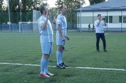 Священики проти військових: у Мукачево відбувся незвичний футбольний матч 