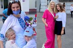 Украинские звезды повели детей в школу (фото)