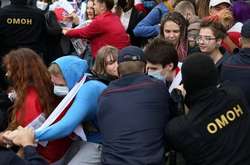 Протести в Мінську: правозахисники повідомили про близько 80 затриманих