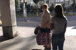 Немовля знаходилося у торбі