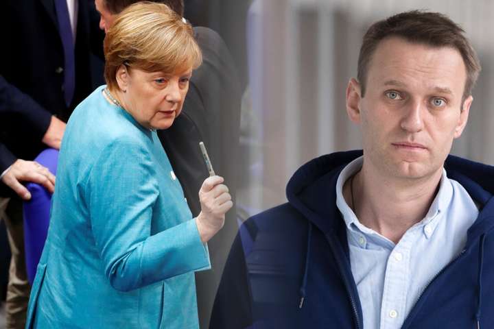Меркель про отруєння Навального: його хотіли змусити мовчати