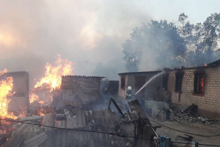 Пожежі на Харківщині: вогонь знищив село та сотні гектарів лісу 
