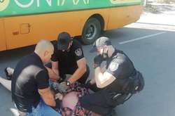 Під Києвом ганяв п’яний водій маршрутки (фото)