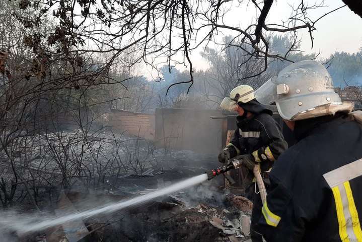 На Луганщине во время пожара погиб человек