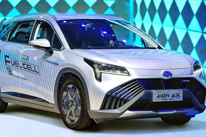 У Китаї створено новий водневий автомобіль