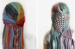 17-летняя парикмахер-самоучка из Германии превращает волосы в произведения искусства (фото)