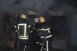 На території гаражного кооперативу в Києві сталася пожежа