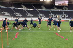 Молодіжна збірна України на тренуванні