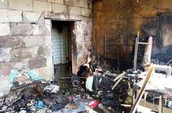 Кімната для пошиву одягу вигоріла повністю