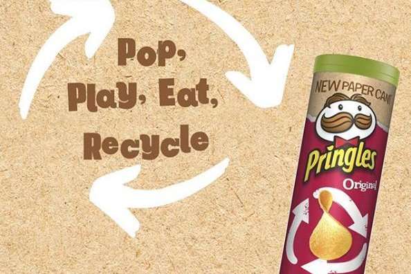 Компанія чипсів Pringles готує паперову упаковку для легшої переробки